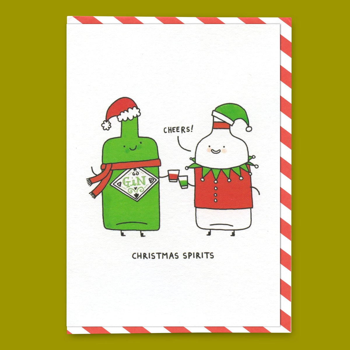 Grußkarte "Christmas Spirits" | Weihnachtskarte | Ohh Deer