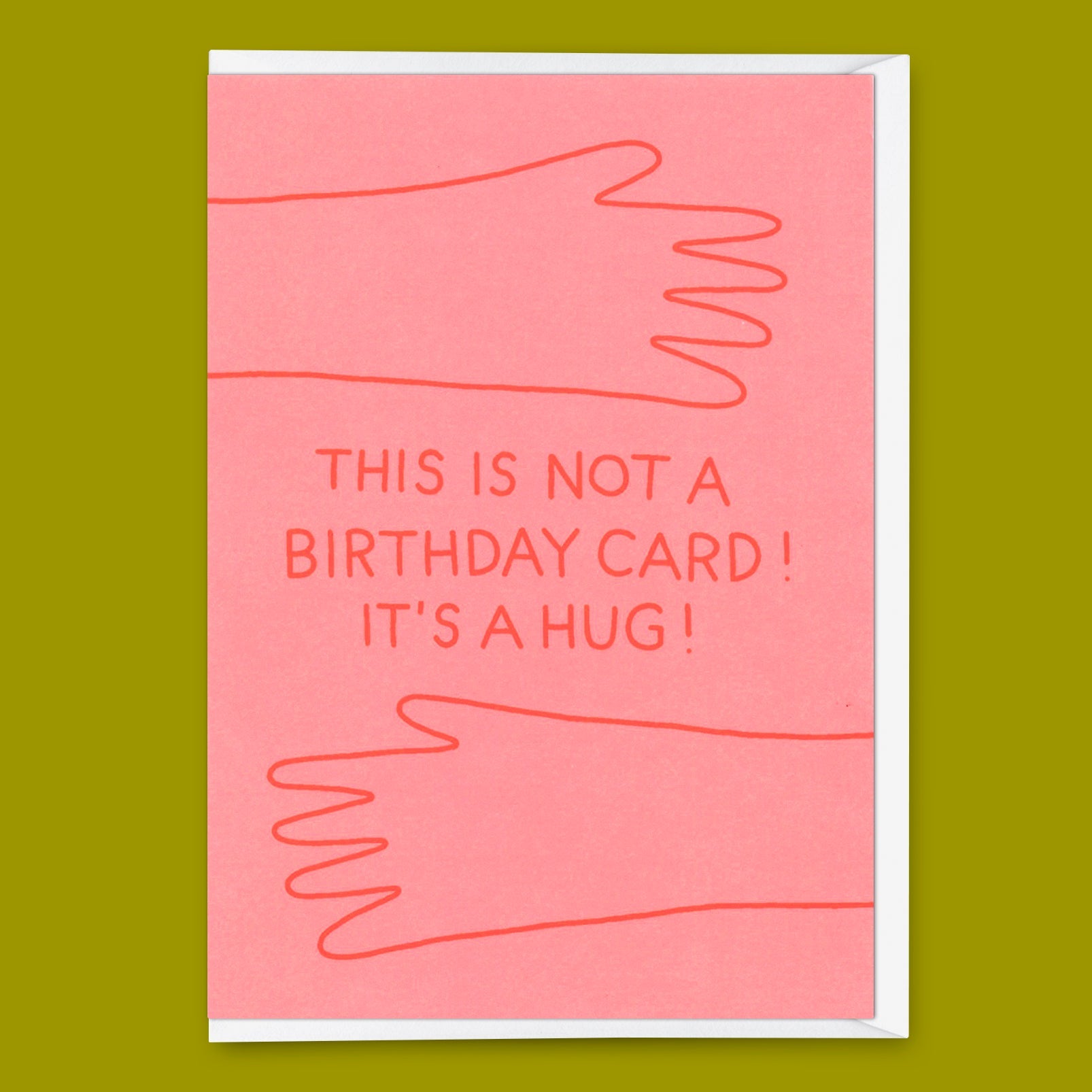 Grußkarte "It´s a hug" | Schöne Klappkarte zum Geburtstag