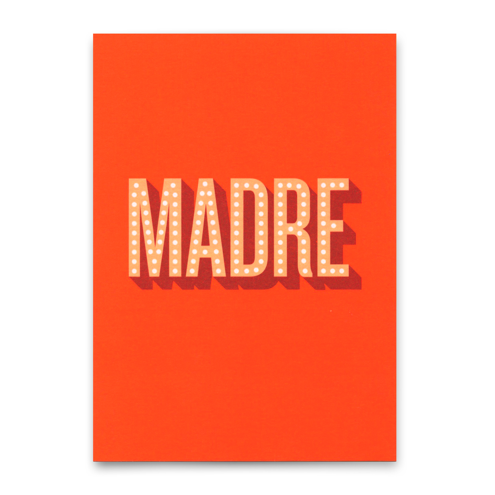 Postkarte "Madre" | Coole Karte zum Muttertag