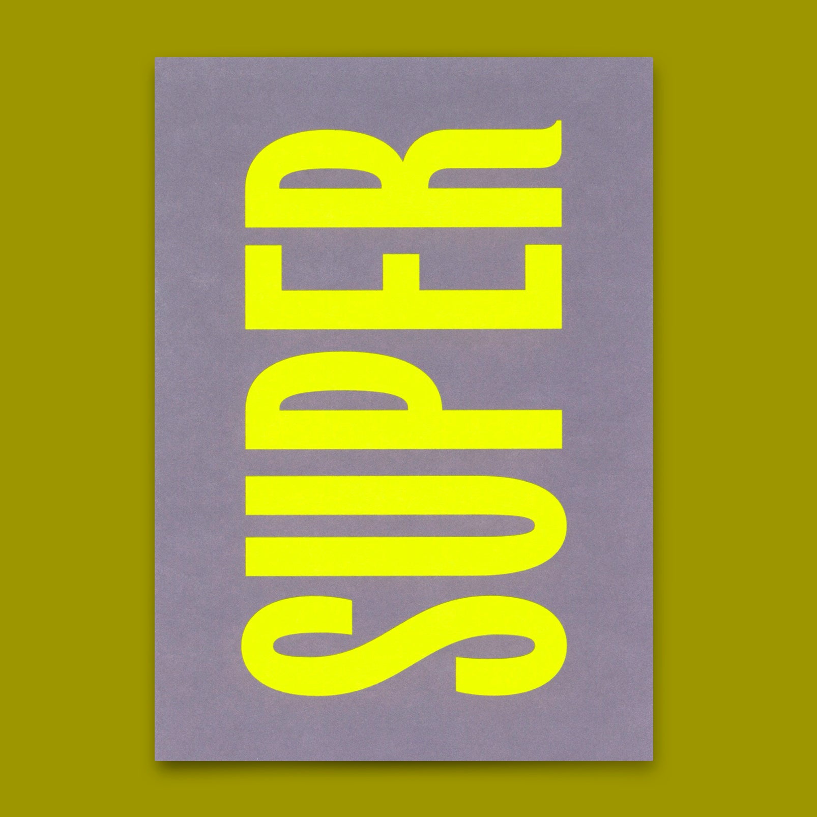 Postkarte "Super" | Schöne Karte für jeden Anlass