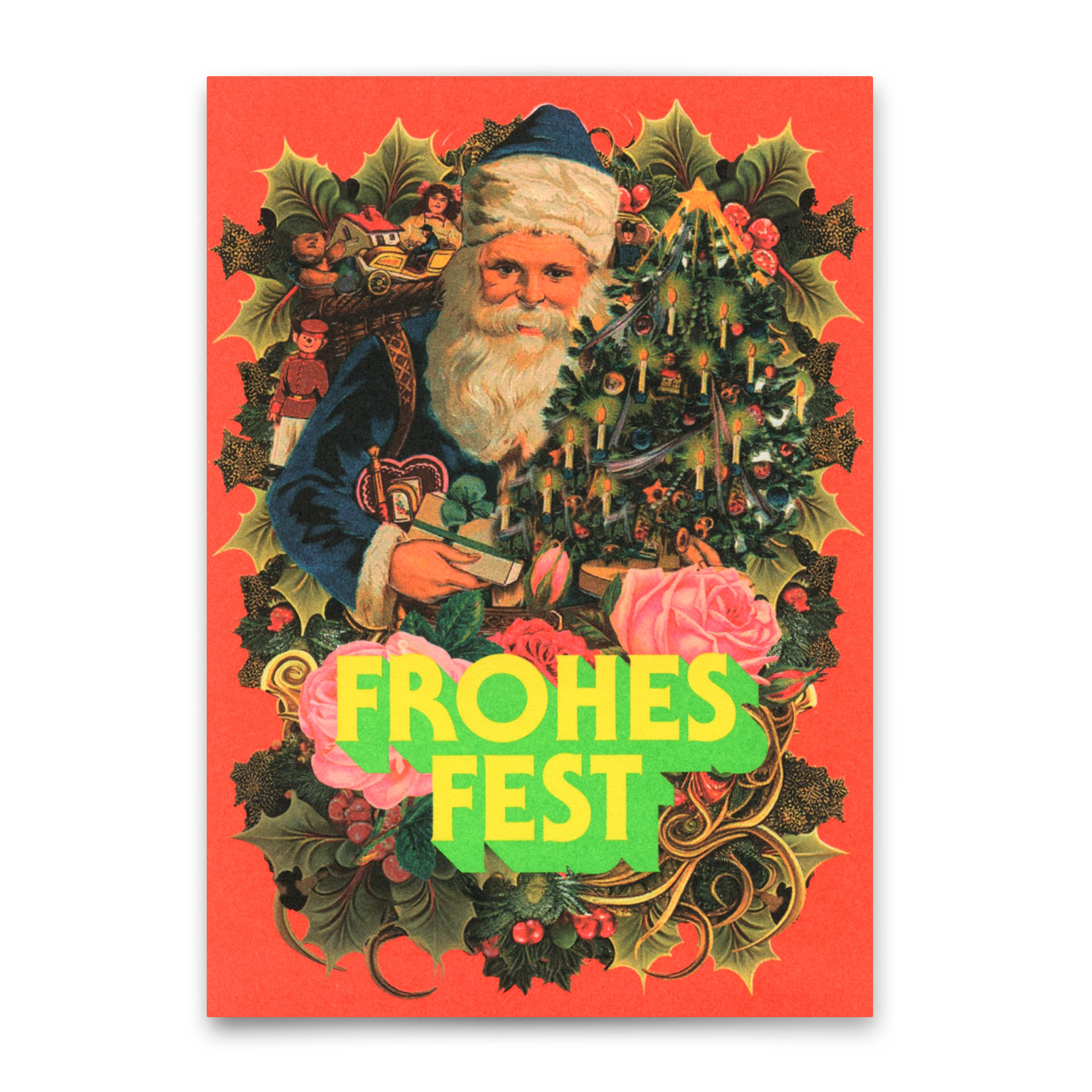 Postkarte "Poesie Nikolaus" | Besondere Postkarte zu Weihnachten