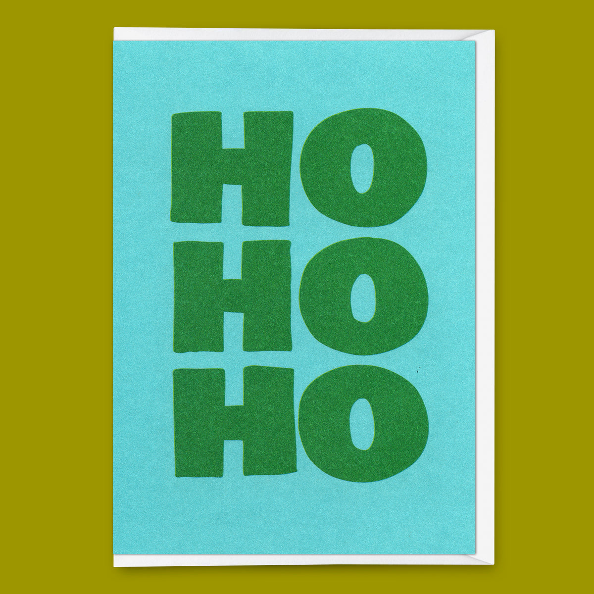 Grußkarte "Hohoho 2colors" | Schöne Klappkarte zu Weihnachten