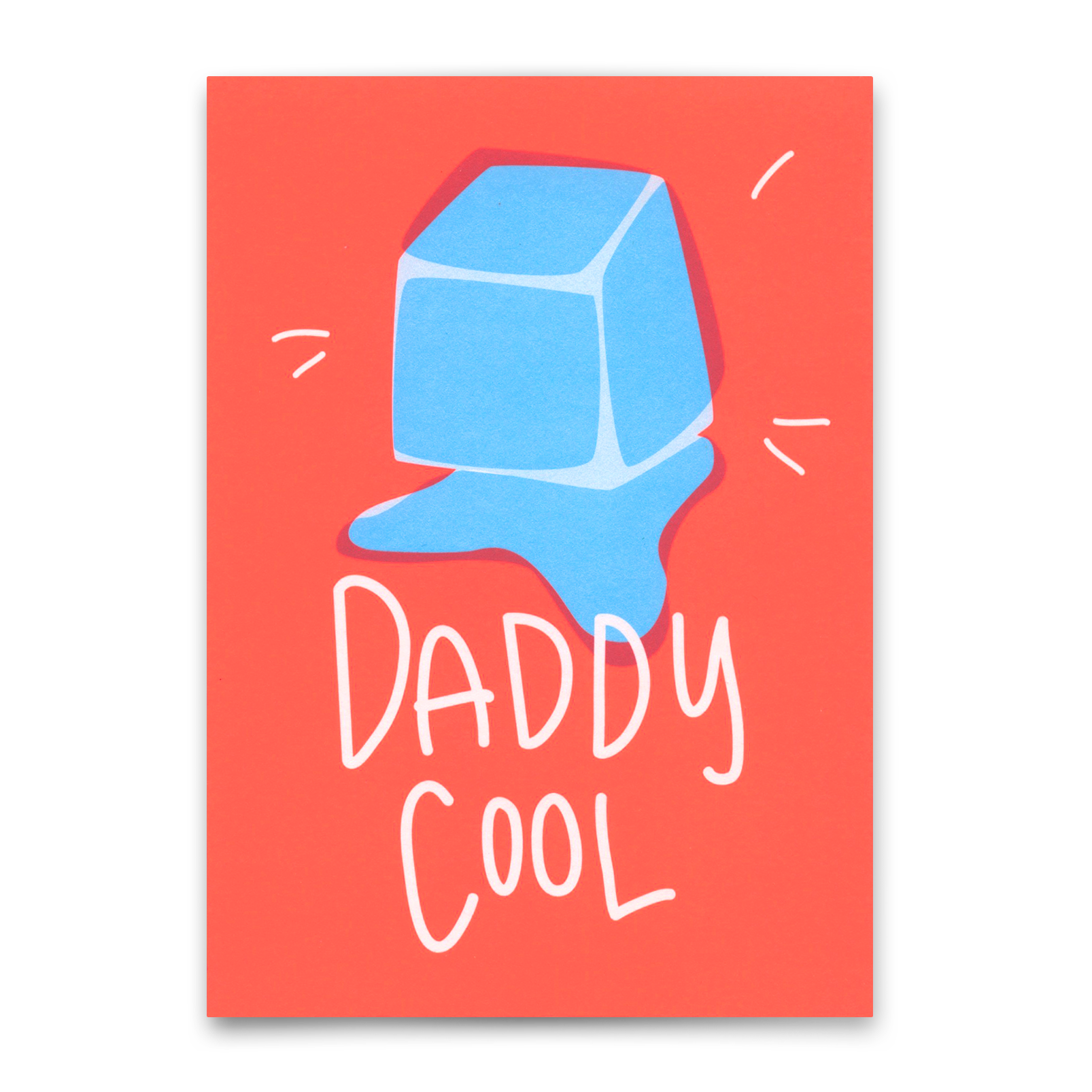 Postkarte "Daddy Cool" | Coole Karte zum Vatertag