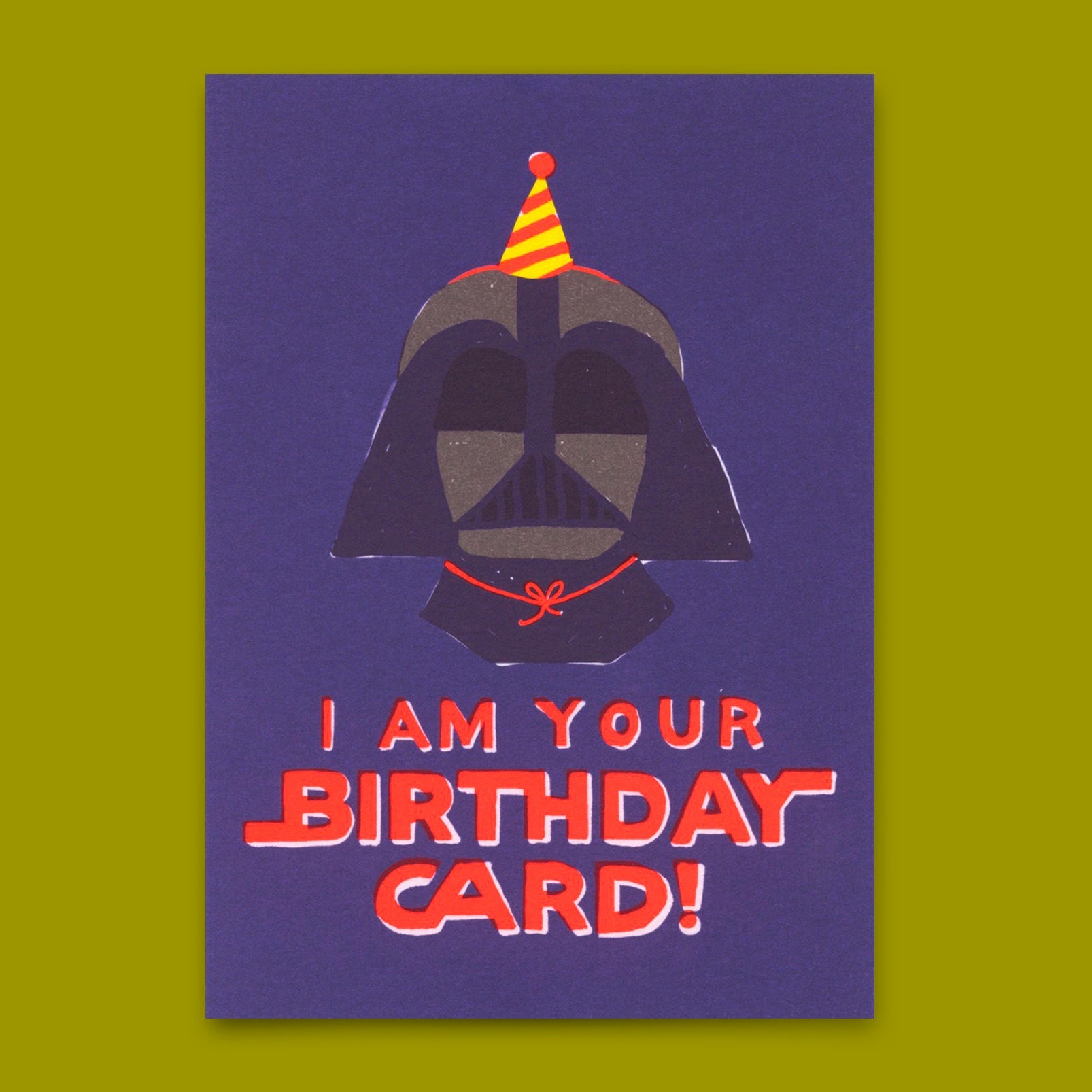 Postkarte "I am your birthday card" | Lustige Karte zum Geburtstag