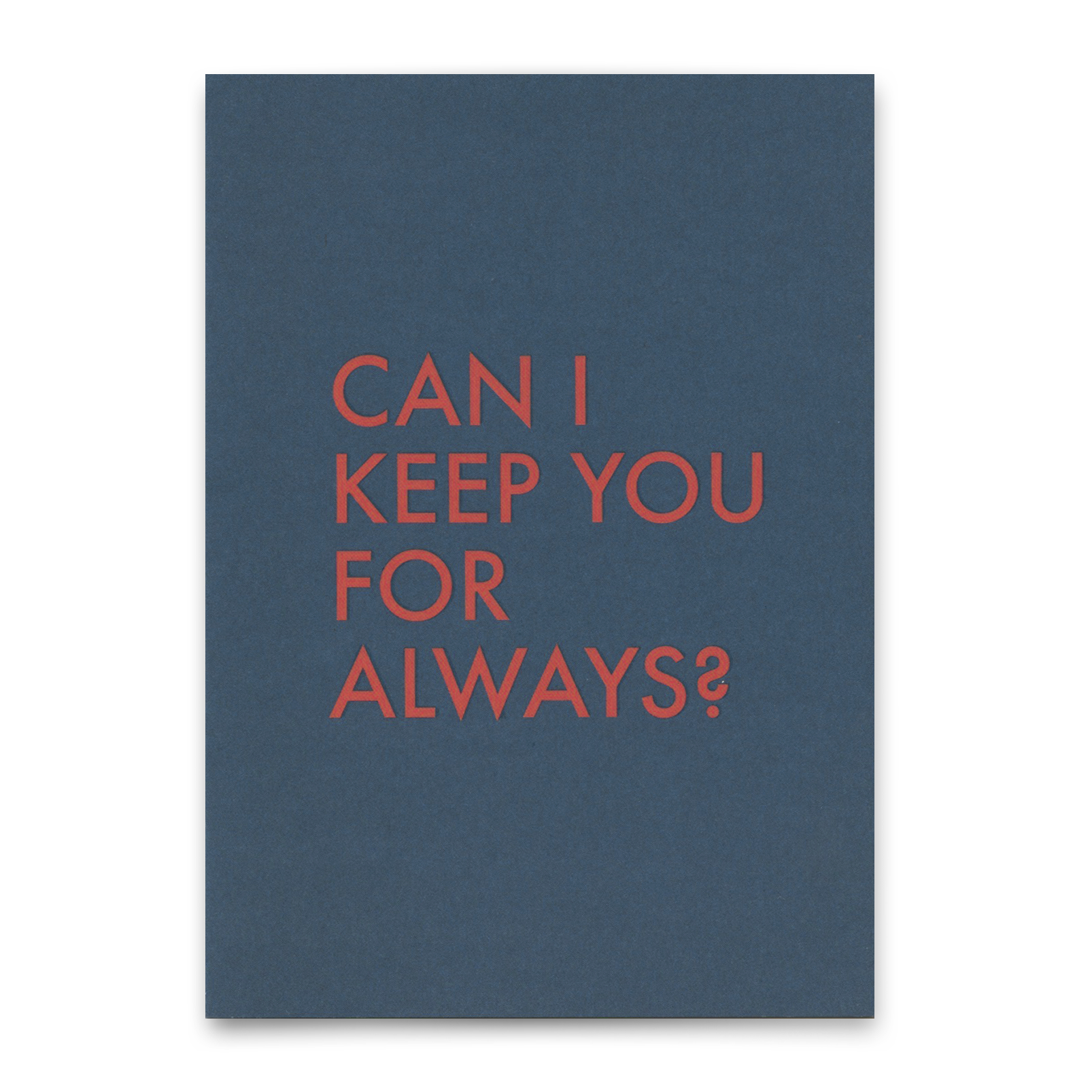 Postkarte "Keep you" | Coole Karte mit Spruch für Verliebte