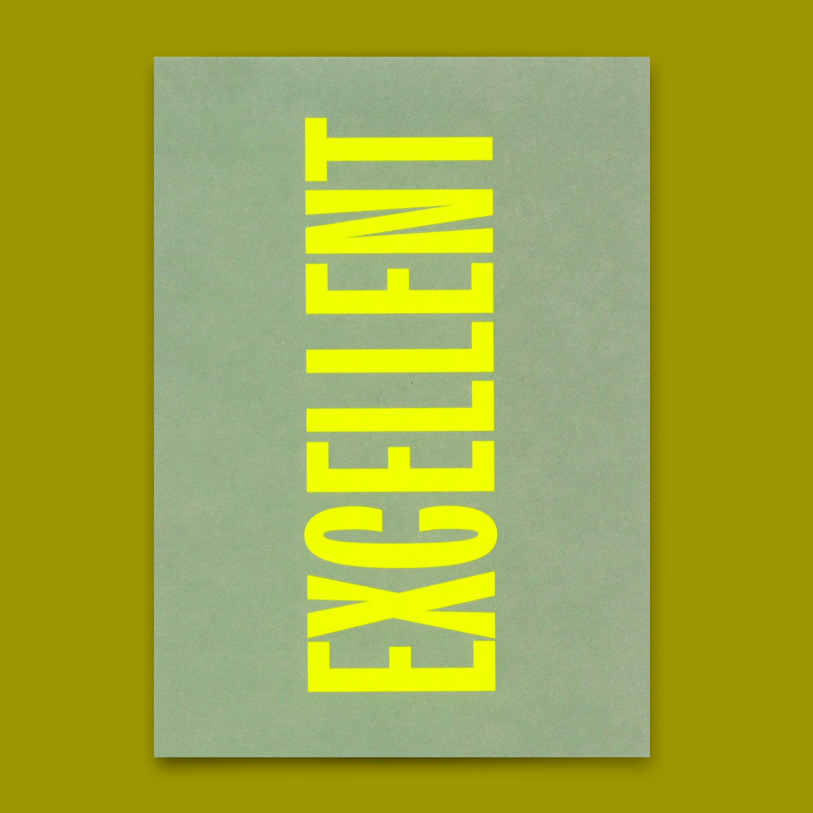 Postkarte "Excellent" | Schöne Karte für jeden Anlass