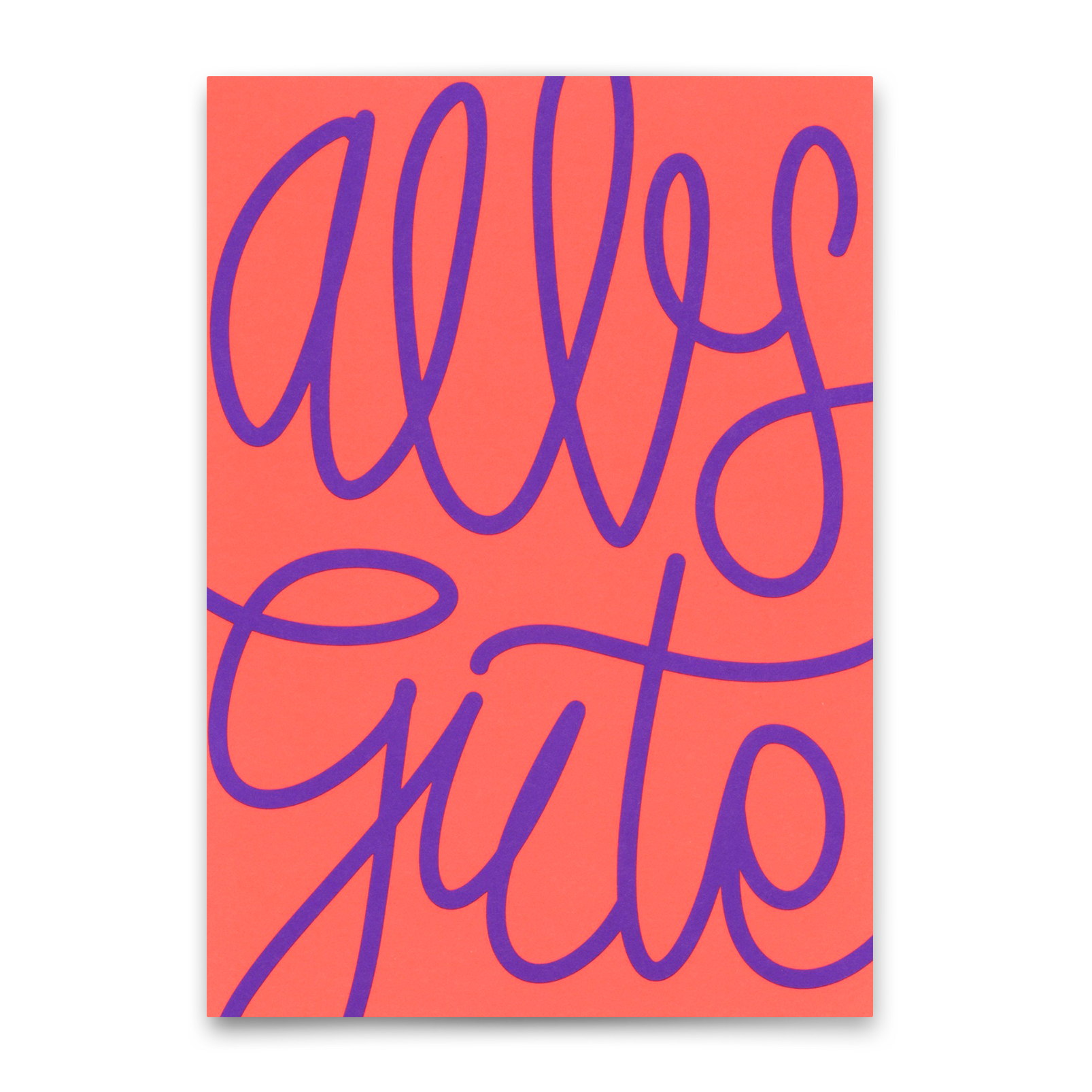 Postkarte "Alles Gute Swing" | Besondere Karte zum Gratulieren