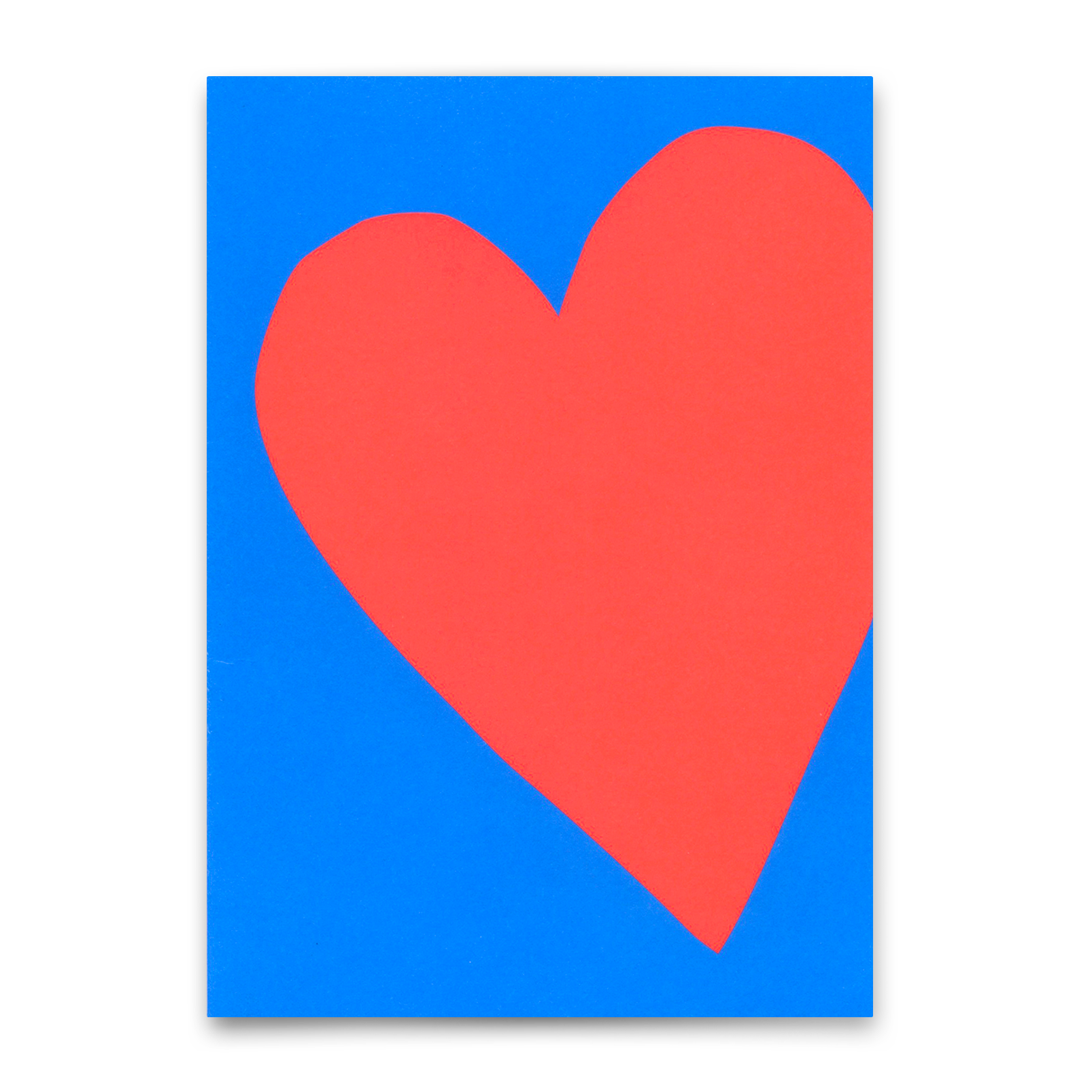 Postkarte "Neon Heart 3" | Schöne Karte für Verliebte