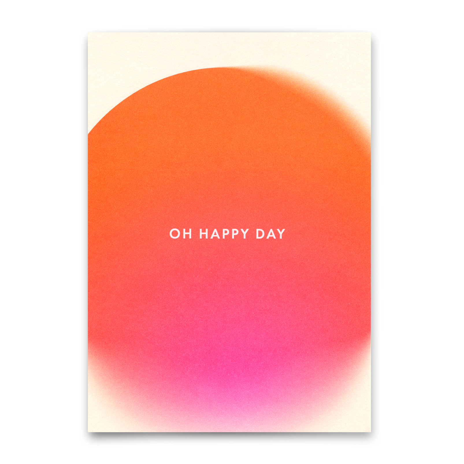 Postkarte "Oh happy day Blur" | Besondere Karte für jeden Anlass