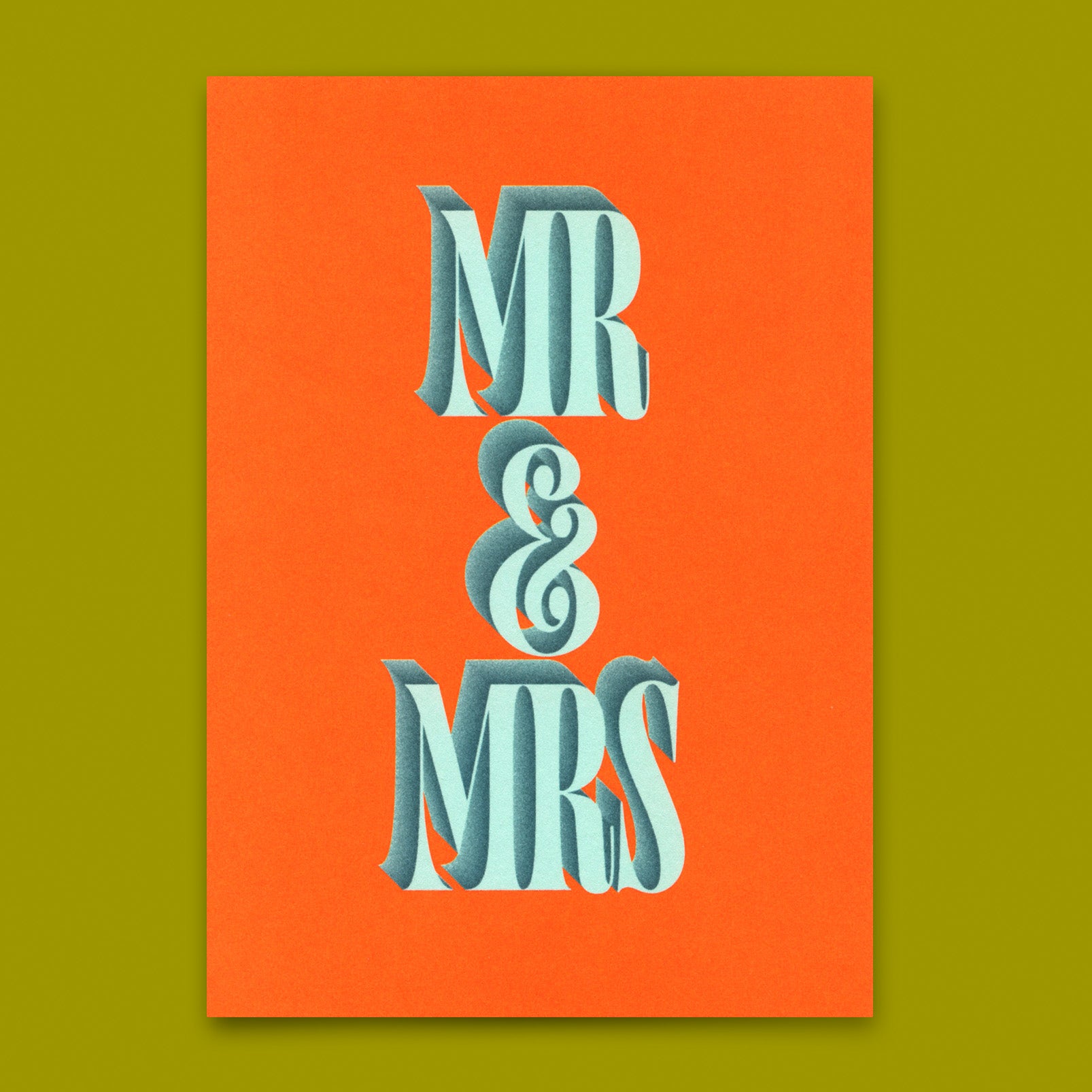 Postkarte "Mr & Mrs Vol. 2"  | Coole Karte zur Hochzeit