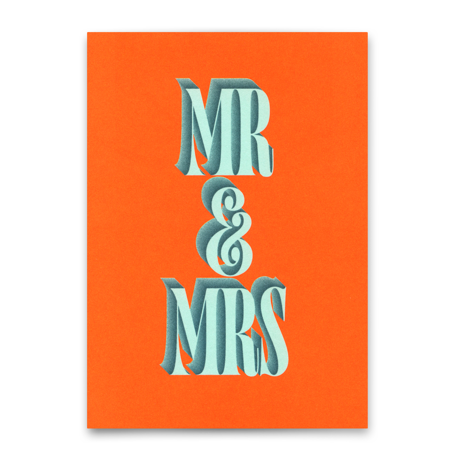 Postkarte "Mr & Mrs Vol. 2"  | Coole Karte zur Hochzeit