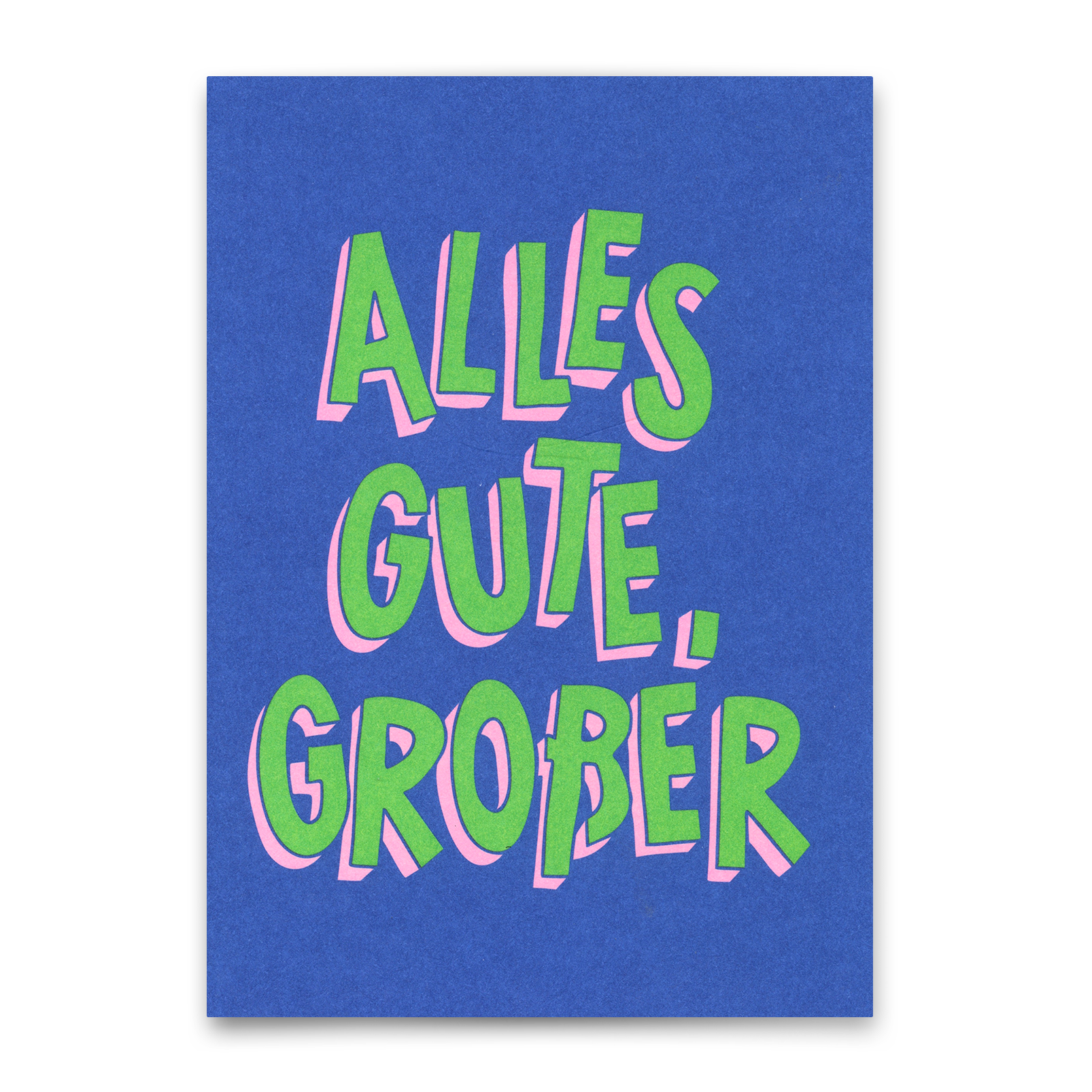Postkarte "Alles Gute, Großer" | Besondere Karte zur Gratulation