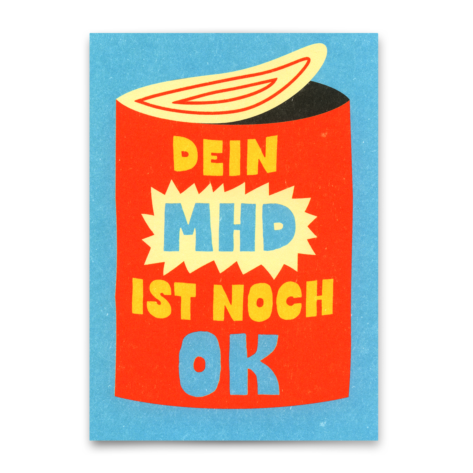Postkarte "MHD" | Lustige Karte zum Geburtstag