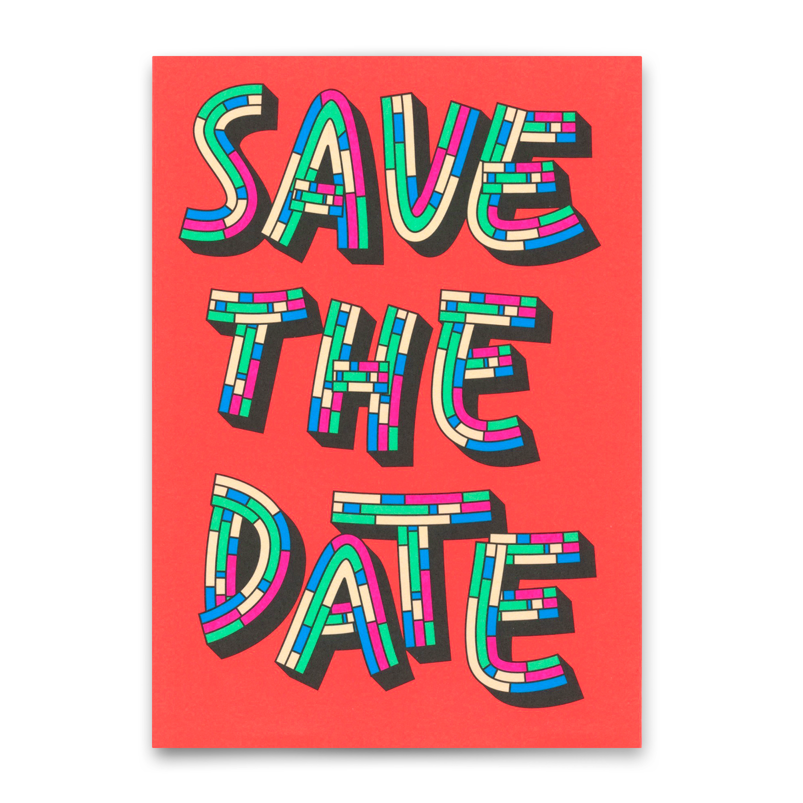 Postkarte "Save the Date" | Schöne Karte für Einladungen